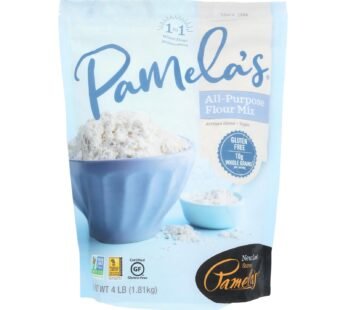 Pamela’s Products – All-purpose Artisan Blend – Flour – Case Of 3 – 4 Lb.