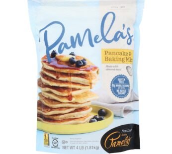 Pamela’s Products – Baking And Pancake Mix – Case Of 3 – 4 Lb.