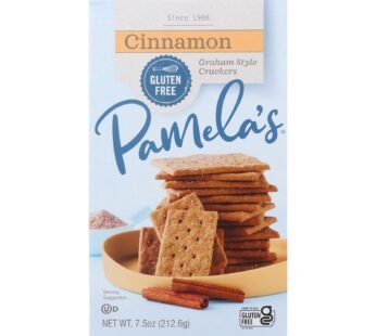 Pamela’s Products – Grahams Style Crackers – Cinnamon – Case Of 6 – 7.5 Oz.