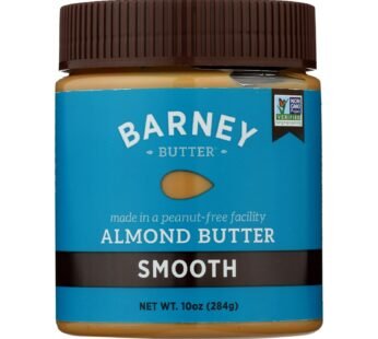 Barney Butter – Almond Butter – Smooth – Case Of 6 – 10 Oz.