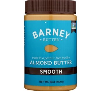 Barney Butter – Almond Butter – Smooth – Case Of 6 – 16 Oz.