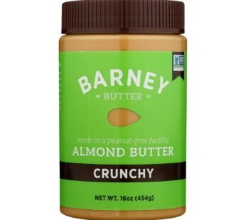 Barney Butter – Almond Butter – Crunchy – Case Of 6 – 16 Oz.