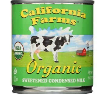 California Farms Condensed Milk – Organic – Sweetened – 14 Oz – Case Of 24