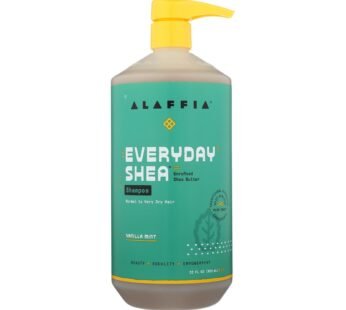 Alaffia – Shampoo – Vanilla Mint – 32 Oz.