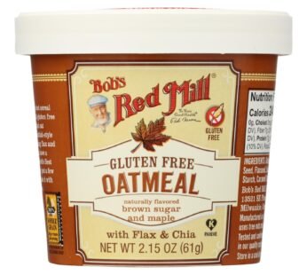 Bob’s Red Mill – Gluten Free Oatmeal Cup Brown Sugar And Maple – 2.15 Oz – Case Of 12