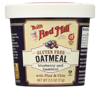 Bob’s Red Mill – Gluten Free Oatmeal Cup Blueberry And Hazelnut – 2.5 Oz – Case Of 12