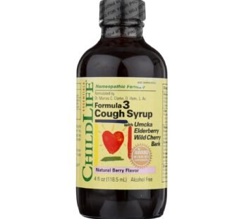 Childlife Formula 3 Cough Syrup Natural Berry – 4 Fl Oz