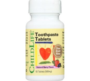 Childlife Toothpaste Tablet Natural Berry – 60 Tablets