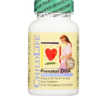 Childlife Prenatal Dha – 30 Softgels