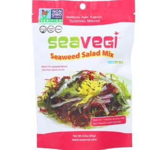 Seasnax Seaweed Snak – Vegetable Salad Mix – Case Of 12 – .9 Oz