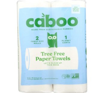 Caboo – Paper Towel 75 Sheet – Case Of 12 – 2 Ct