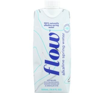 Flow Spring Water – Natural Alkaline – Case Of 12 – 500 Ml