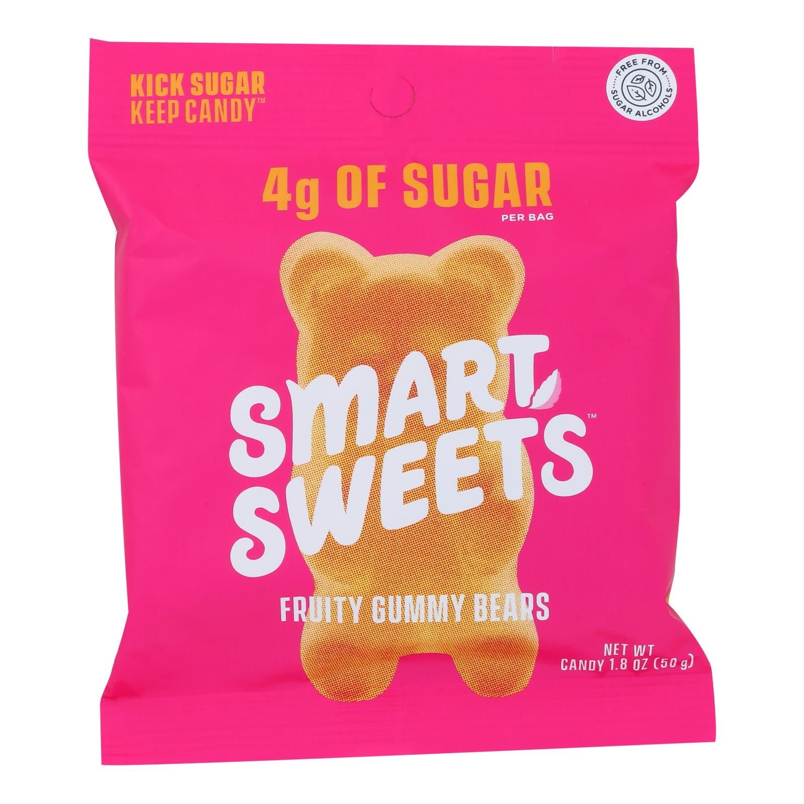 Smartsweets – Gummy Bears Fruity – Case Of 12 – 1.8 Oz