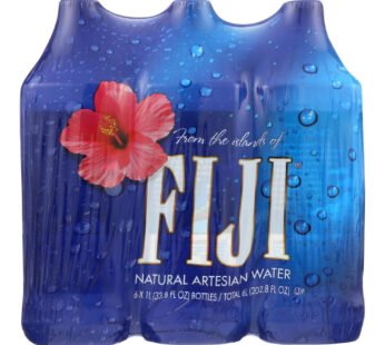 Fiji Natural Artesian Water Artesian Water -1 Liter – Case of 2 – 6/33.8fl oz