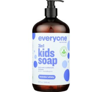 Eo Products – Soap – Everyone For Kids – 3-in-1 – Lavender Lullaby Botanical – 32 Oz – 1 Each