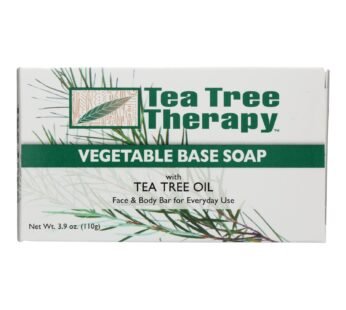 Tea Tree Therapy Vegetable Base Soap With Tea Tree Oil – 3.9 Oz