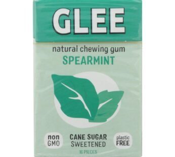 Glee Gum Chewing Gum – Spearmint – Case Of 12 – 16 Pieces