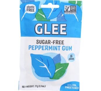 Glee Gum – Chewing Gum Sugar Free Mint Peach – Case Of 6-55 Ct