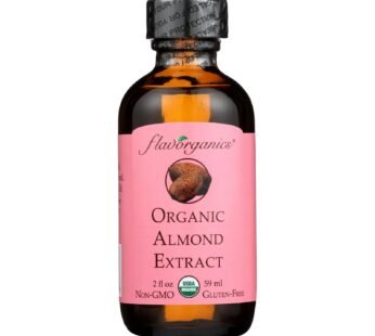 Flavorganics Extract – Organic – Almond – 2 Oz – Case Of 12