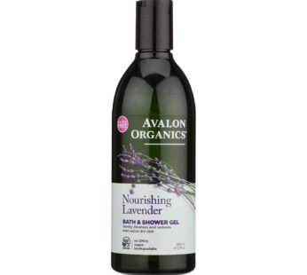 Avalon Organics Bath And Shower Gel Lavender – 12 Fl Oz