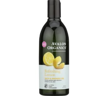 Avalon Organics Bath And Shower Gel Lemon – 12 Fl Oz