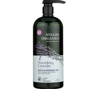 Avalon Organics Bath And Shower Gel Lavender – 32 Fl Oz