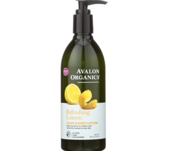 Avalon Organics Hand And Body Lotion Lemon – 12 Fl Oz