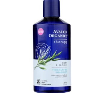 Avalon Organics Thickening Shampoo Biotin B Complex Therapy – 14 Fl Oz