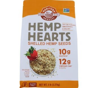 Manitoba Harvest Hemp Hearts – Shelled – 5 lb – 1 each