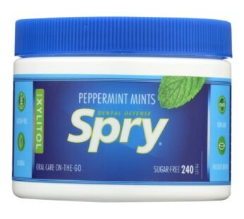 Spry Xylitol Gems – Peppermint – 240 Count