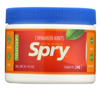 Spry Xylitol Gems – Cinnamon – 240 Count