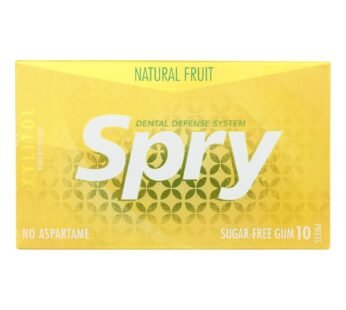 Spry Xylitol Gums – Fresh Fruit – Case Of 20 – 10 Count