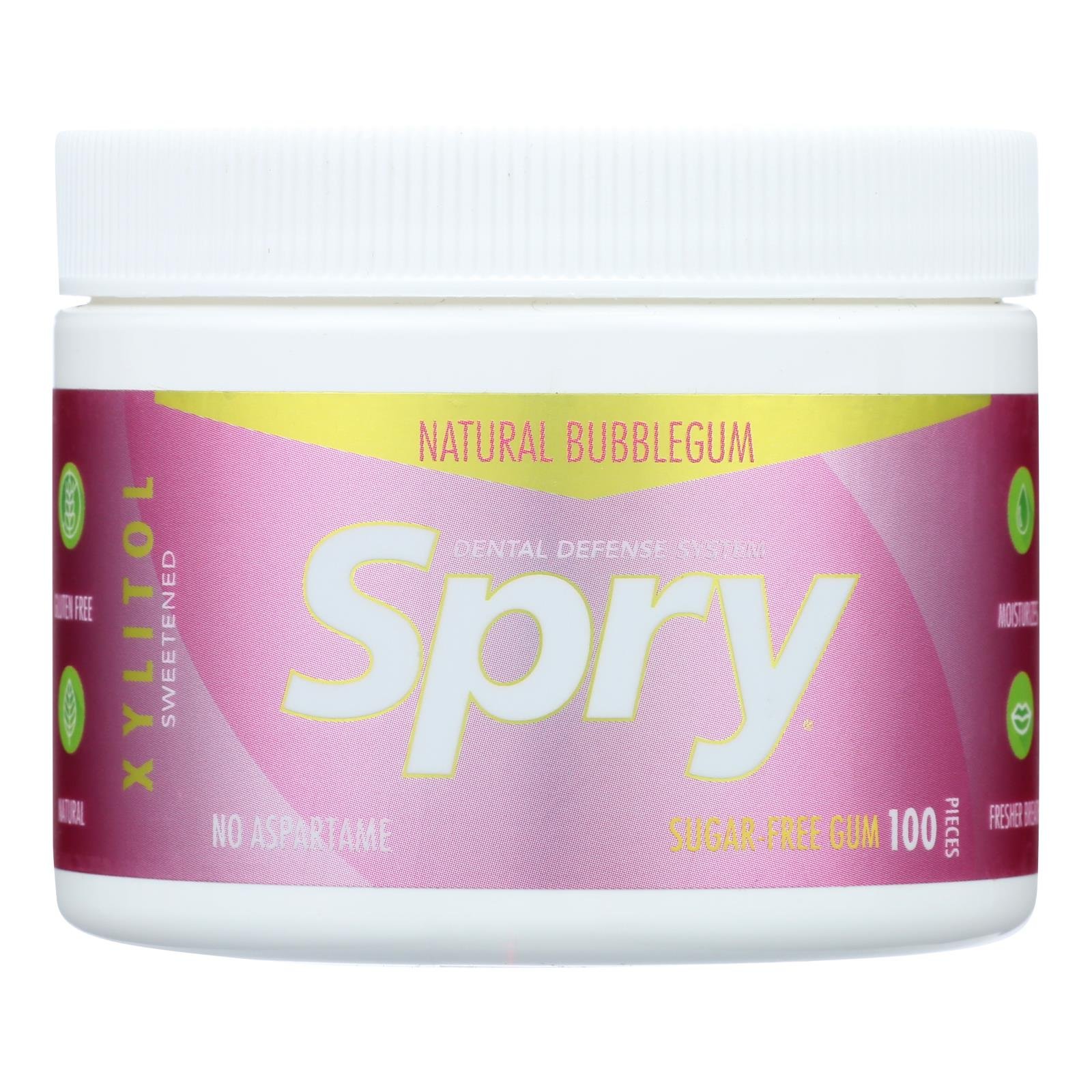 Spry – Chewing Gum Bubble – 1 Each – 100 Ct