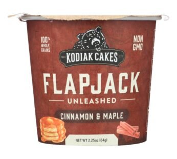 Kodiak Cakes – Flapjack On The Go – Cinnamon Maple – Case Of 12 – 2.25 Oz