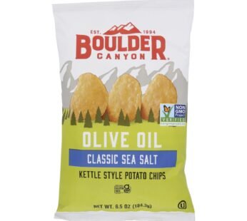 Boulder Canyon – Kettle Chips – Olive Oil – Case Of 12 – 6.5 Oz.