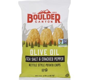 Boulder Canyon Natural Foods – Canyon Olv Oil Ss&pp – Cs Of 12-6 Oz