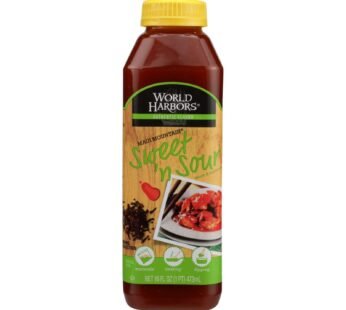 World Harbor Maui Mountain Hawaiian Style Sweet And Sour Sauce – Case Of 6 – 16 Fl Oz.