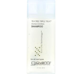 Giovanni Shampoo Tea Tree Triple Treat – 2 Fl Oz – Case Of 12