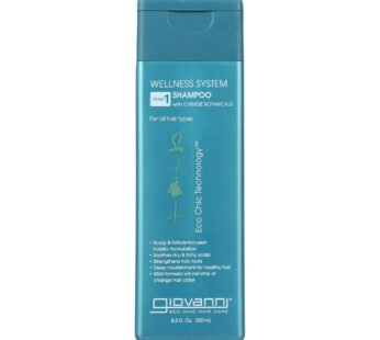 Giovanni Wellness System Step 1 Shampoo With Chinese Botanicals – 8.5 Fl Oz