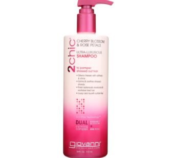 Giovanni Hair Care Products 2chic – Shampoo – Cherry Blossom And Rose Petals – 24 Fl Oz