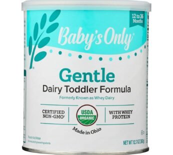 Baby’s Only Organic Dairy Formula – Non Gmo – Case of 6 – 12.7 oz.