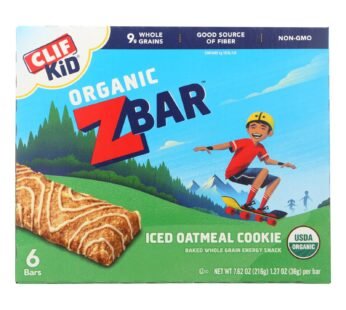 Clif Kid Zbar – Iced Oatmeal Cookie – Case Of 9 – 7.62 Oz