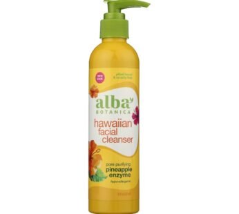 Alba Botanica – Enzyme Facial Cleanser Pineapple – 8 Fl Oz