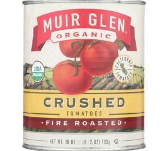 Muir Glen Fire Roasted Crushed Tomato – Tomato – Case Of 12 – 28 Oz.