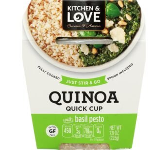 Cucina And Amore – Quinoa Meals – Basil Pesto – Case Of 6 – 7.9 Oz.