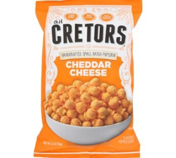 G.h. Cretors Just The Cheese Corn – Cheese Corn – Case Of 12 – 6.5 Oz.