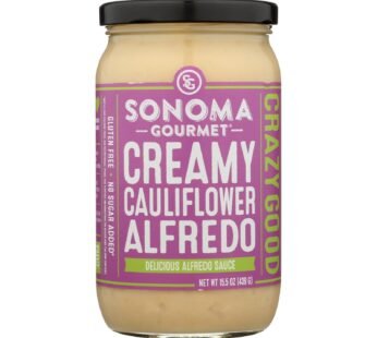 Sonoma Gourmet – Sauce Creamy Califlwr Alfredo – Case Of 6-15.5 Oz