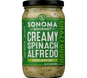 Sonoma Gourmet – Sauce Creamy Spinach Alfredo – Case Of 6-15.5 Oz