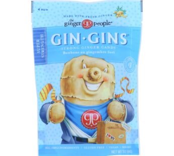 Ginger People – Gin Gins Ginger Candy – The Traveler’s Candy – Case Of 12 – 3 Oz.