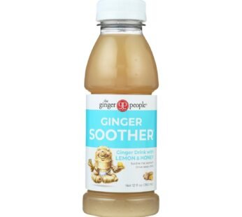 The Ginger People Soother – Ginger – Case Of 24 – 12 Fl Oz.